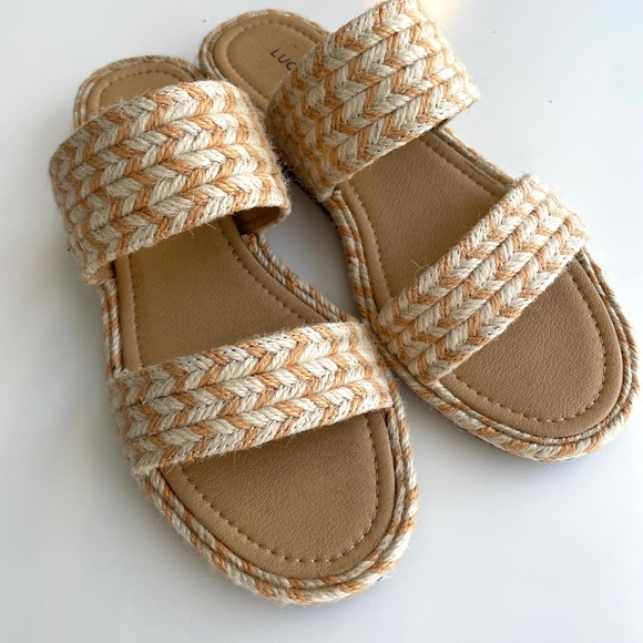 Lucky Brand Shoes - Lucky Brand Decime Braided Slide Sandal